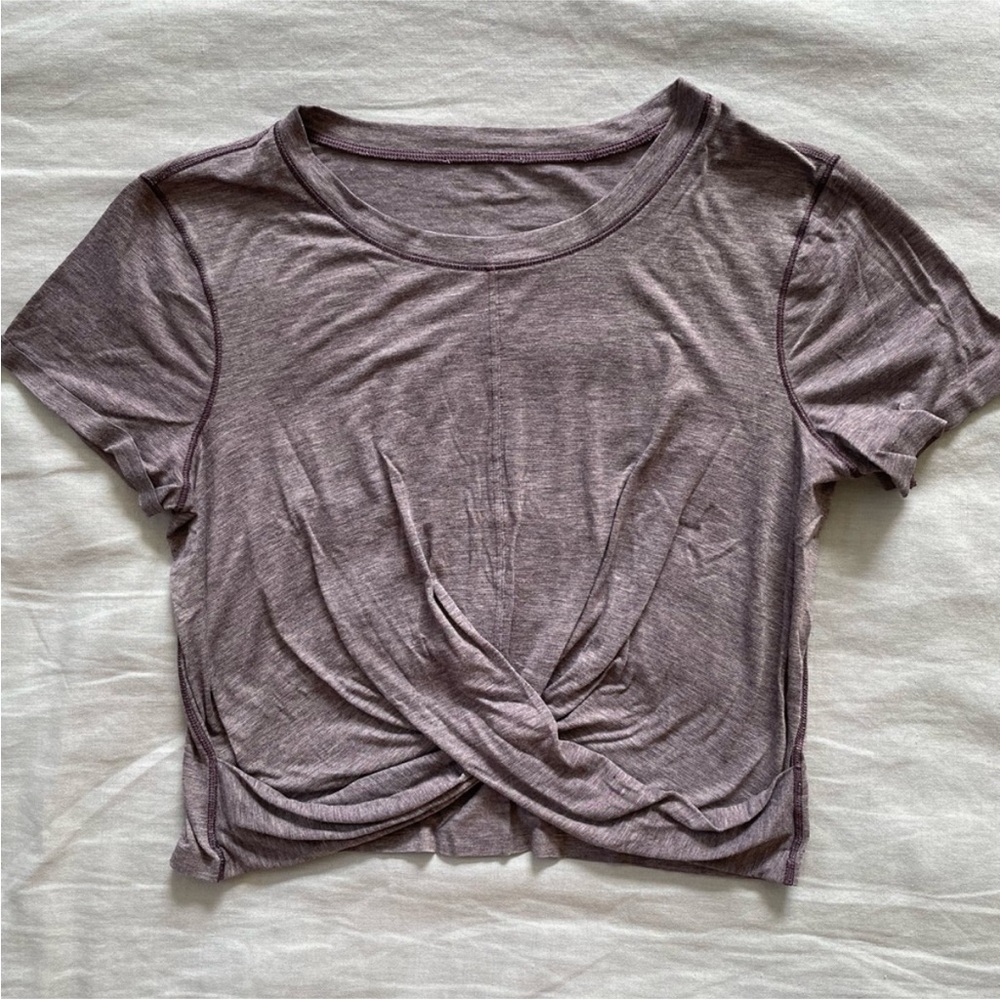 Lululemon front knot twist top